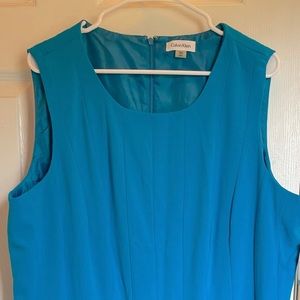 Brand new with tags Blue Calvin Klein size 20W dress